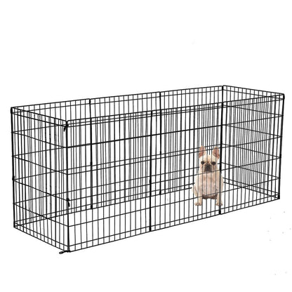 unique hex shaped 8 Panel Fence Black Playpen 36"