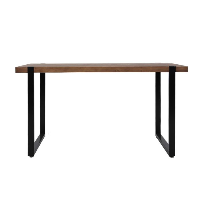 Dining Table Industrial Wooden Metal Kitchen Tables 140cm
