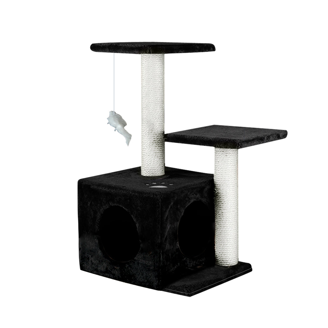 0.6M High Quality Cat Scratching Post Tree-Black