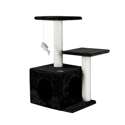 0.6M High Quality Cat Scratching Post Tree-Black
