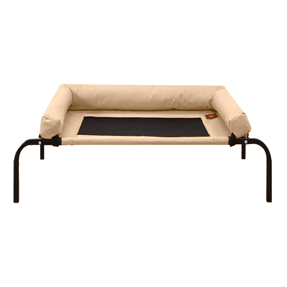 Pet Bed Heavy Duty Frame Hammock Trampoline Tan