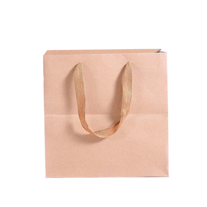50x Brown Paper Bag with Handles