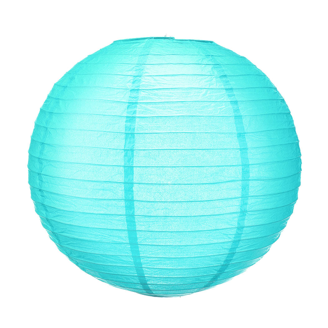 Paper Lanterns Sky Blue Colour