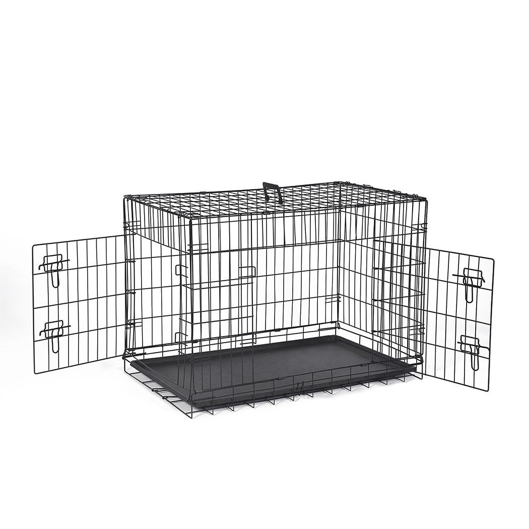 Double door Pet Dog Metal Playpen 36"