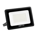 Emitto LED Flood Light 100W Outdoor Floodlights Lamp 220V-240V Cool White
