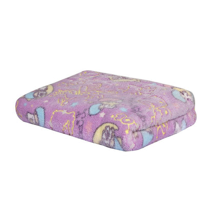 Throw Blanket Soft Warm Large Sofa Flannel Glow in the Dark L/M