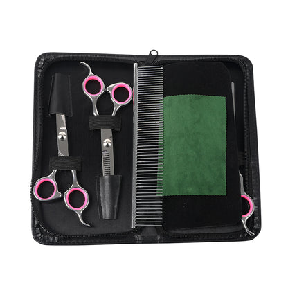 Pet Grooming Scissors Set Hair Clipper Cutting Professional Tool Scissor Dog