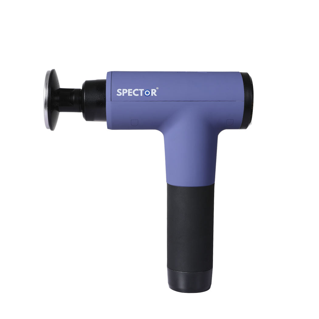 Massager Gun 8 Head Purple