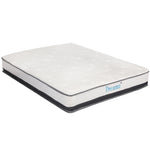 H&L Bedding Mattress Spring Queen Size Premium Bed Top Foam Medium Soft 21CM