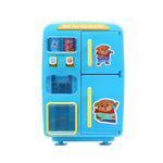 Kids Play Set 2 IN 1 Refrigerator Vending Machine - blue
