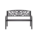 Garden Bench Seat Outdoor Furniture Patio Cast Iron Benches Seats Lounge Chair