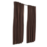 2X Blockout Curtains 240cm x 230cm- Stone