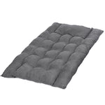 Pet Bed 2 Way Use Dog Cat Soft Warm Calming Mat Grey L