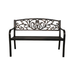 Garden Bench Seat Outdoor Furniture Cast Iron Patio Benches Seats Lounge Chair