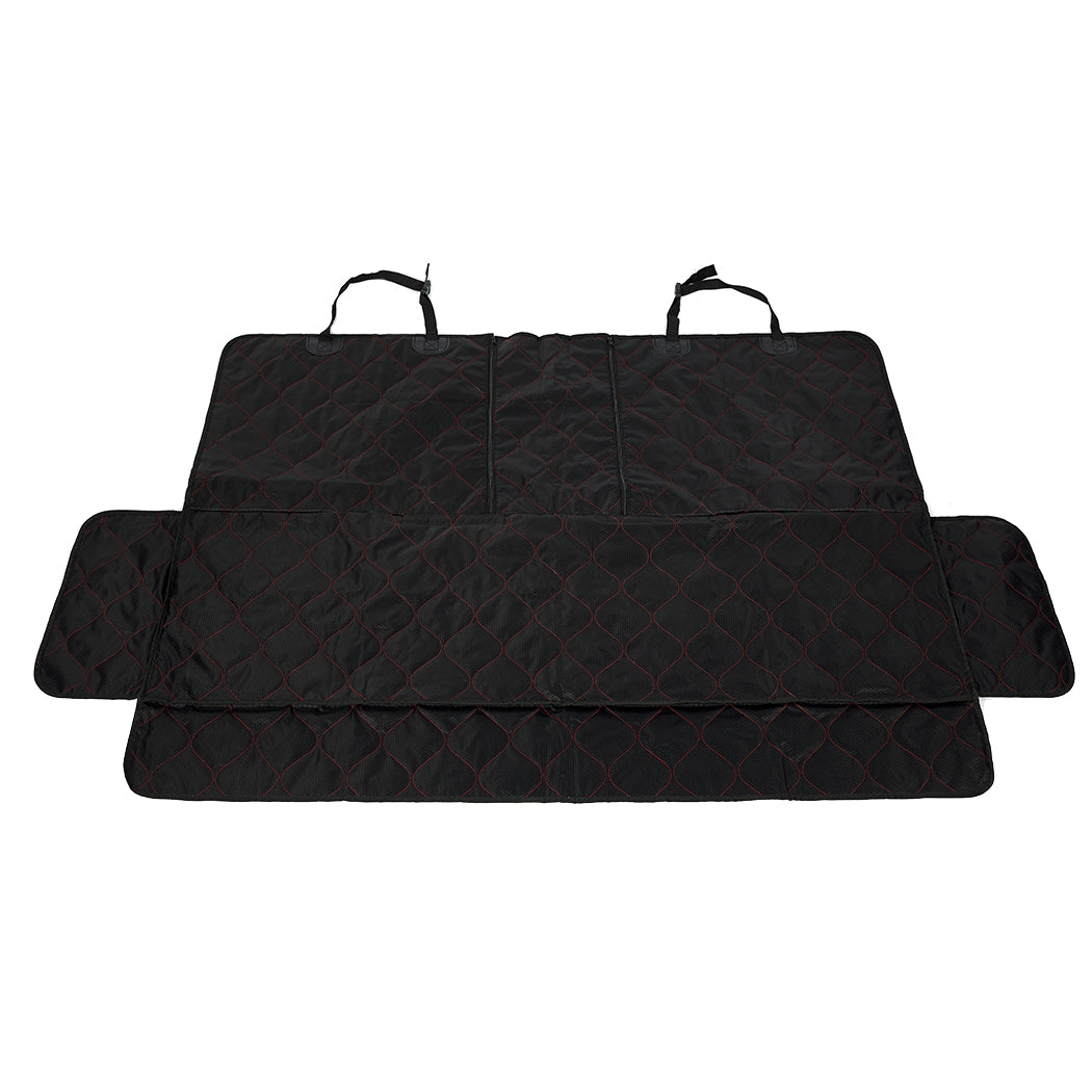 Waterproof Back Zipper Pet Seat Cover Black