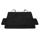 Waterproof Back Zipper Pet Seat Cover Black