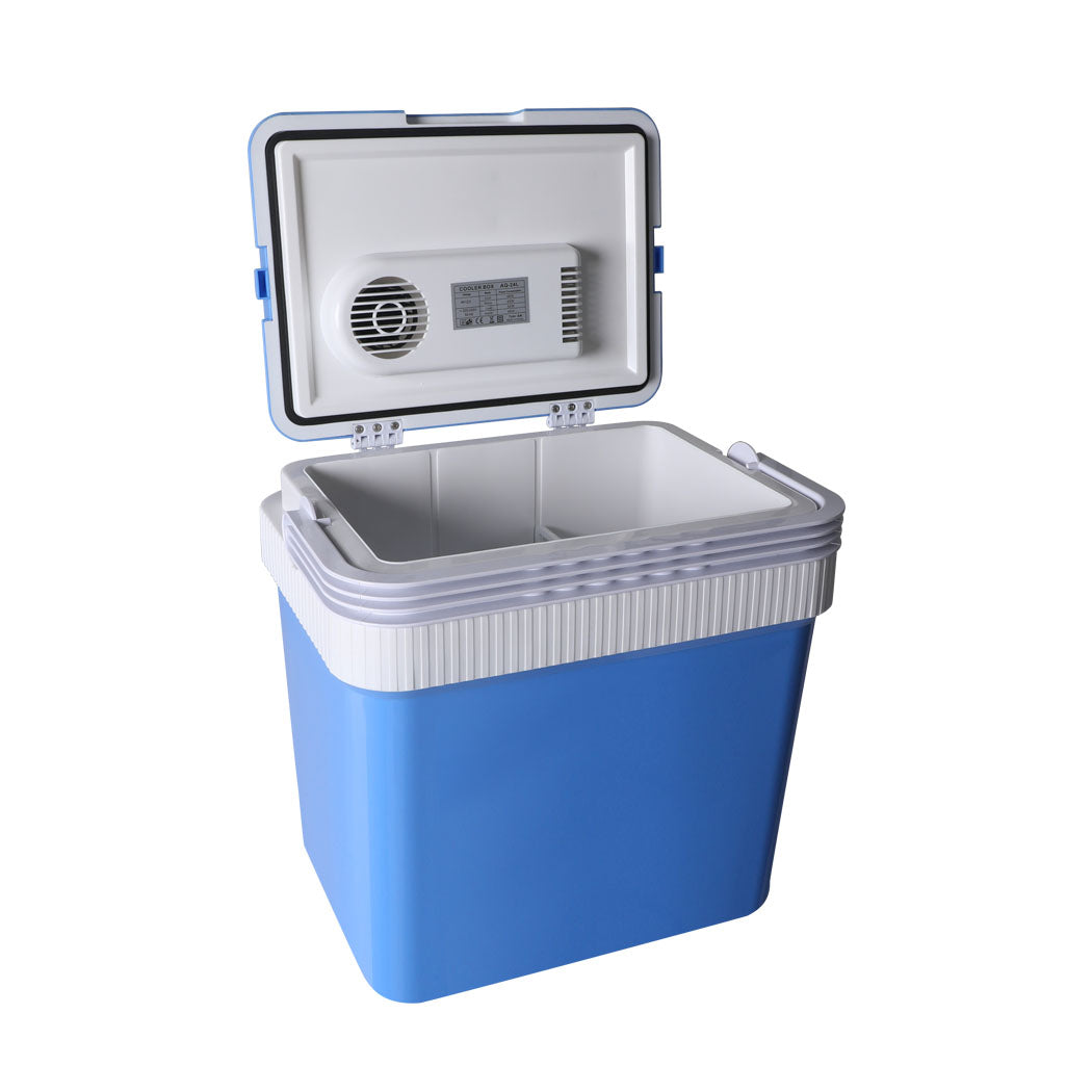 24L Capacity Heating Portable Storage Camping Fridge
