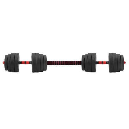 40KG Adjustable Rubber Fitness Dumbbells
