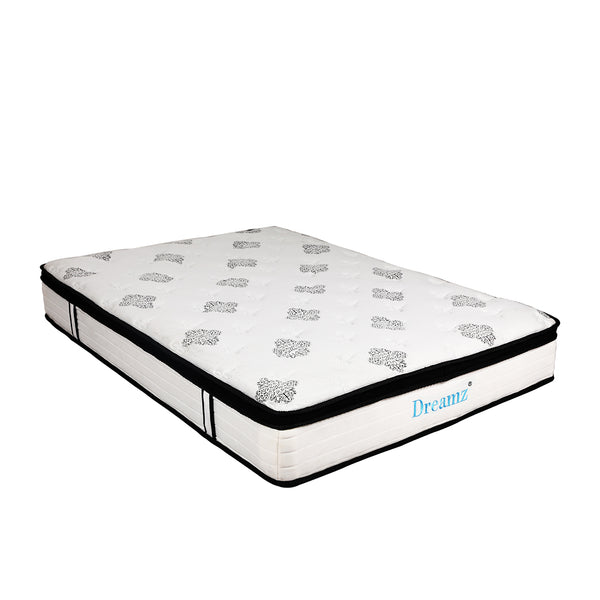  H&L Bedding Mattress Spring Queen Size Premium Bed Top Foam Medium Soft 30CM