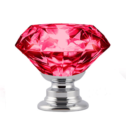 10 Pcs 30mm Red Diamond Shape Cabinet Handle 
