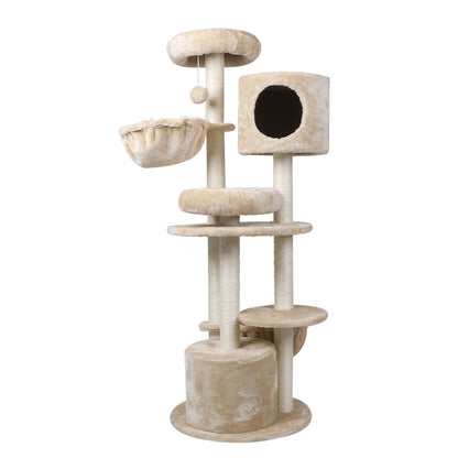 Cat Tree Tower Condo House Post Scratching Furniture Play Pet Activity Kitty Bed 
