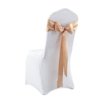 50x Satin Chair Sashes Cloth Cover