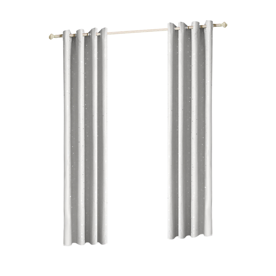 Blackout Curtains 3 Layers Eyelet Pure Fabric