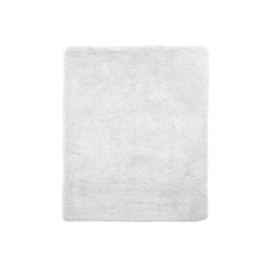 Designer Soft Shag Shaggy Floor Confetti Rug Carpet Home Decor 80x120cm White