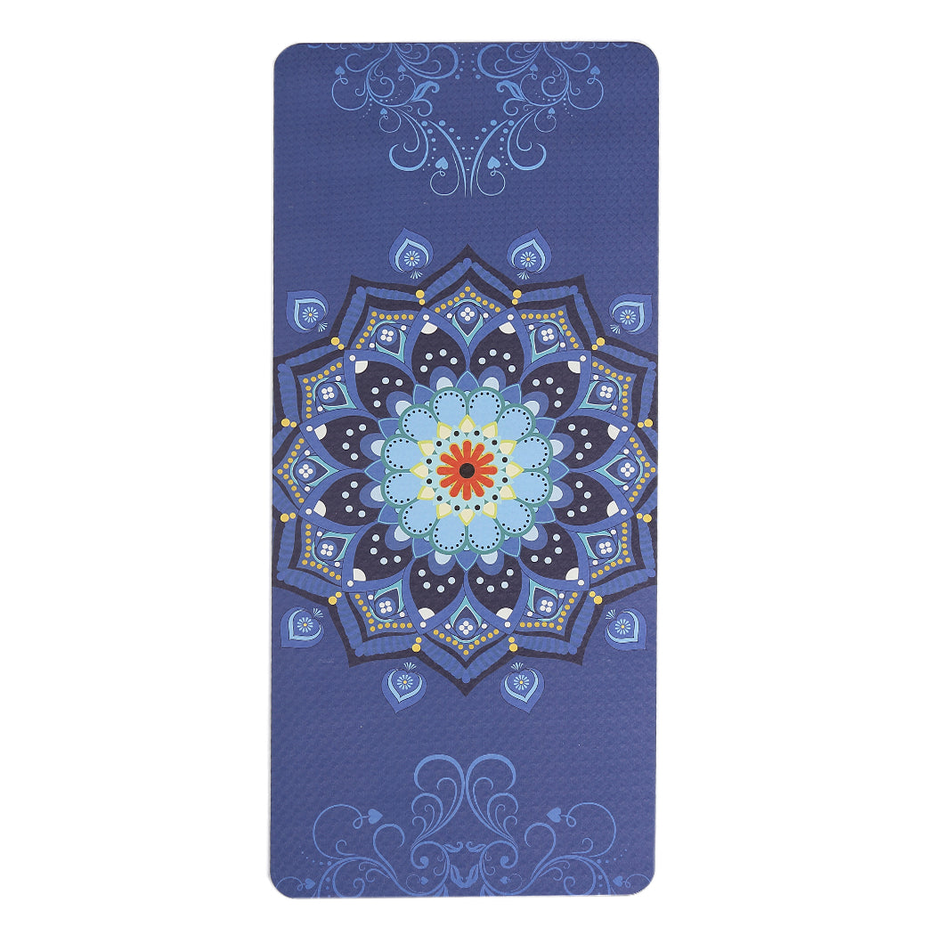 Dual Layer Eco Friendly Exercise Fitness Yoga Mat Type 1