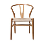 Set of 2 Dining Chairs Oak