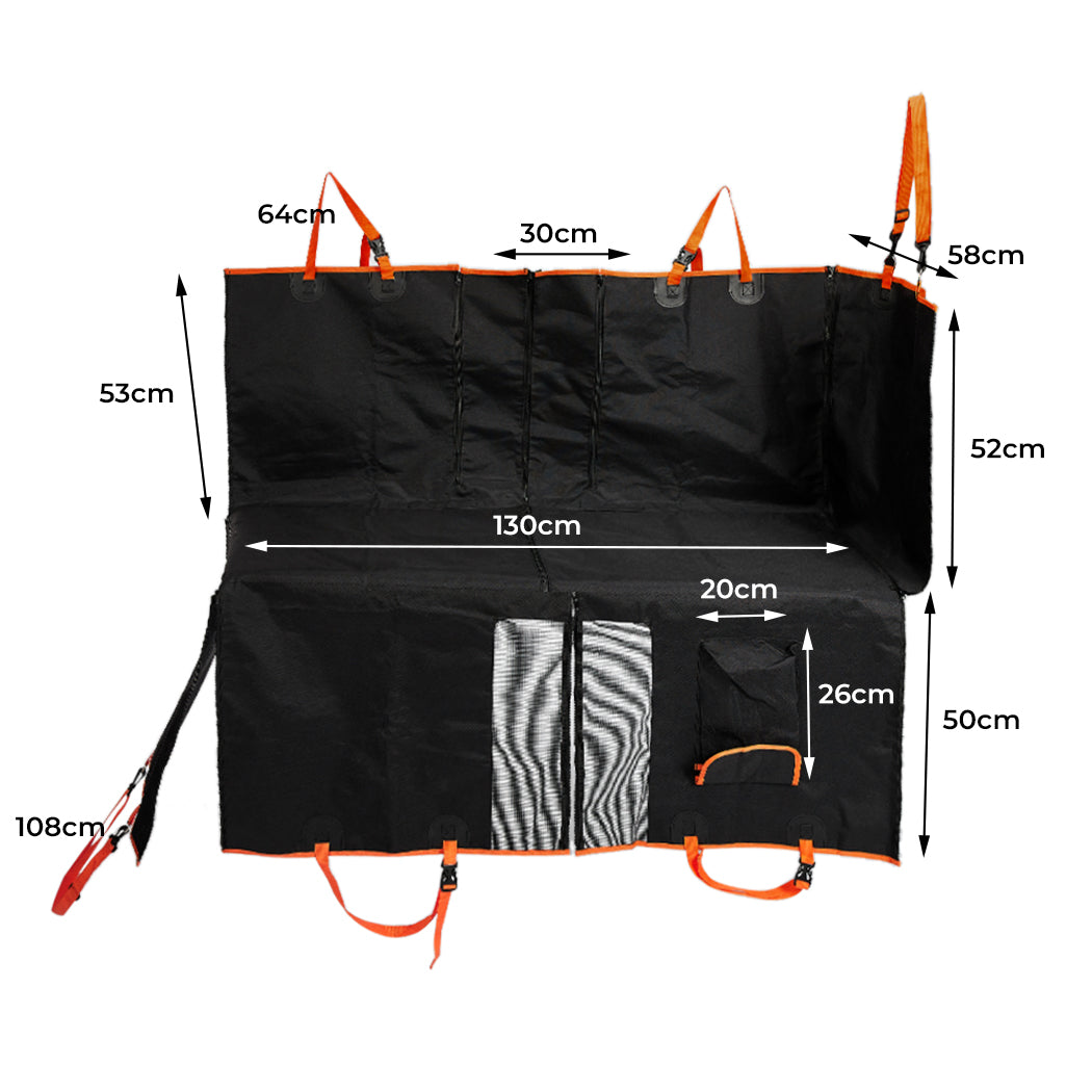 Waterproof Zipper Pet Seat Cover Camouflage 
