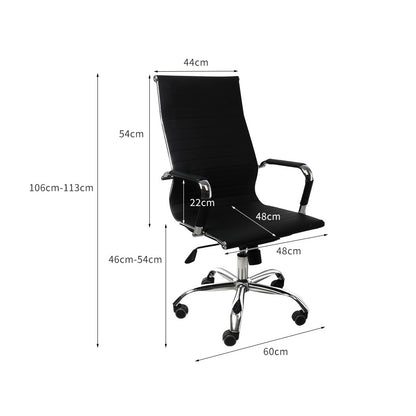 Gaming Chair High-Back Computer black 
