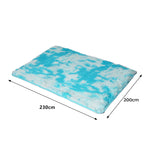 Floor Rug Shaggy Rugs Soft Large Carpet Area Tie-dyed Maldives 200x230cm