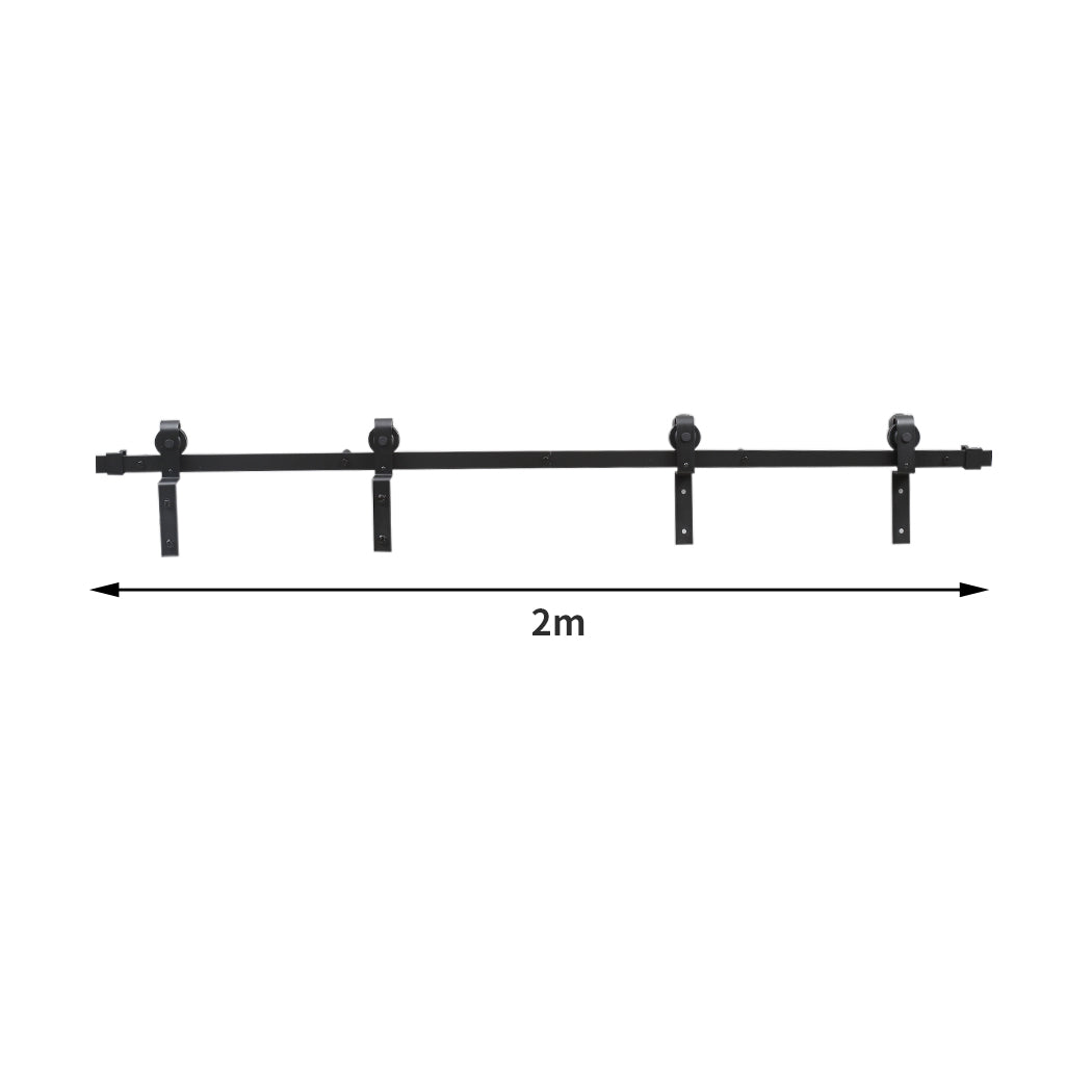 Sliding Barn Door Overlap Classic Kits 2M