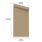 Modern Blockout Roller Blinds Curtain Full Sun Shading Room Tan 90cm x 210cm