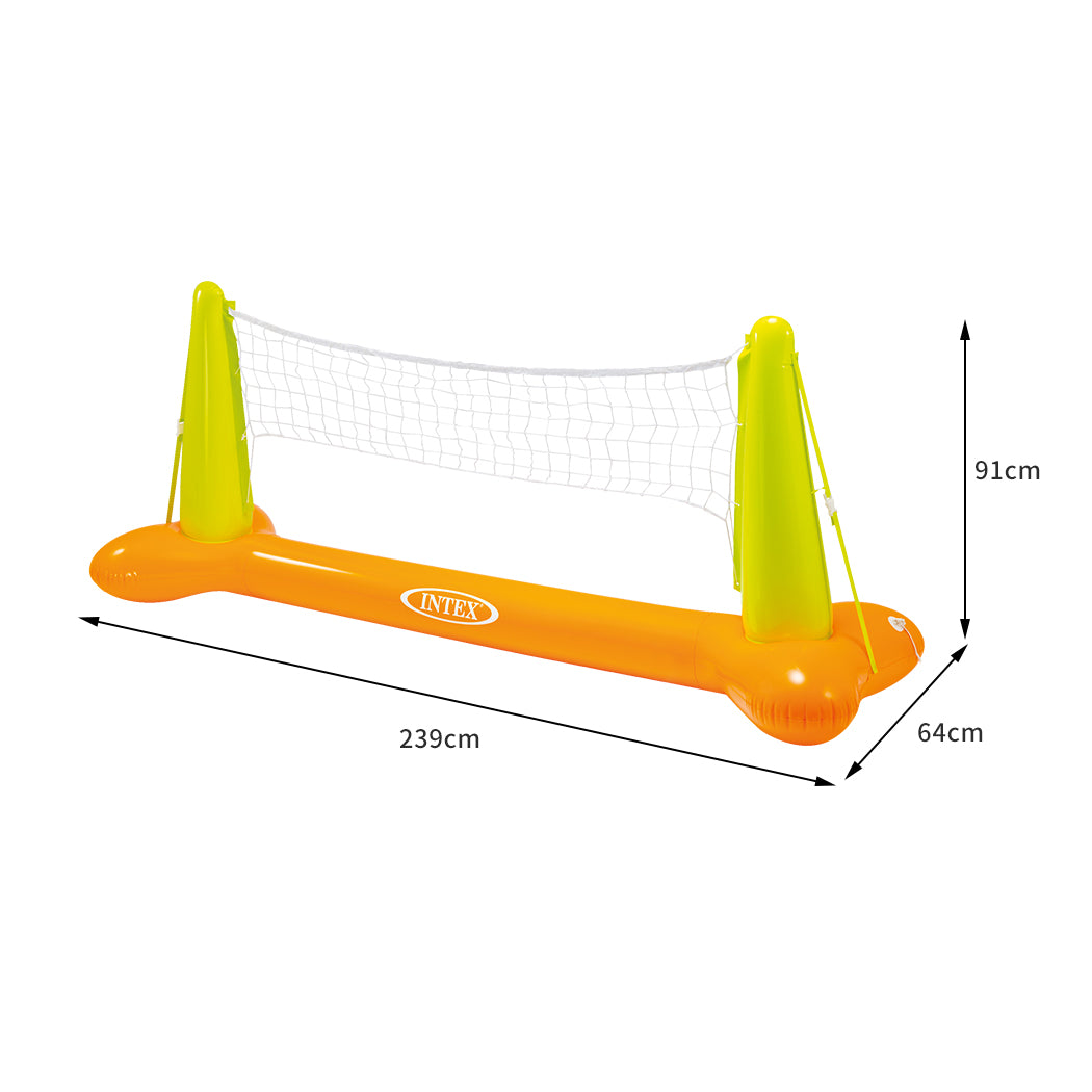 Intex Pool Volleyball Game Inflatable Set Ball Floating Swimming Pool Toy Beach