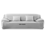 Easy Fit Stretch Couch Sofa Slipcovers Protectors Covers 3 Seater Grey