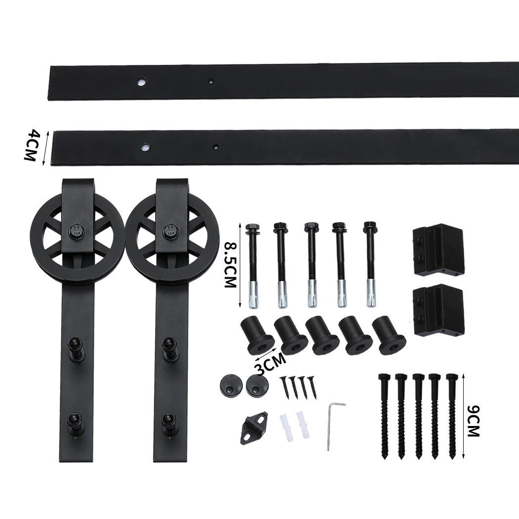 2M Antique Classic Style Single Sliding Roller Kit