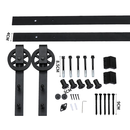 2M Antique Classic Style Single Sliding Roller Kit