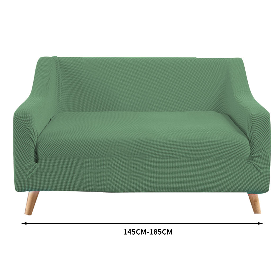 Couch Stretch Sofa Lounge Cover Protector Slipcover 2 Seater  Cyan