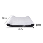 Orthopaedic memory foam pet bed Medium-Grey