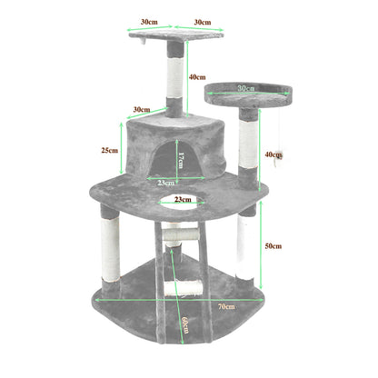 1.2M Cat Scratching Post Tree Gym House