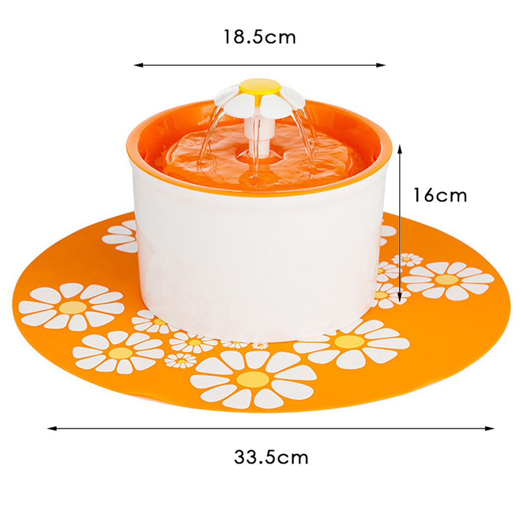 Automatic Electric Pet Water Fountain Dog/Cat Drinking Bowl Waterfall Drinkwell