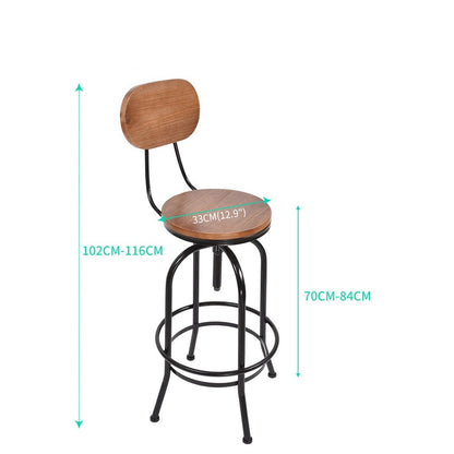 sturdy and well-constructed kitchen Swivel Vintage Barstools