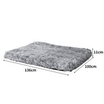 Dog Mat Pet Calming Bed Memory Foam Orthopedic Removable Cover Washable XL