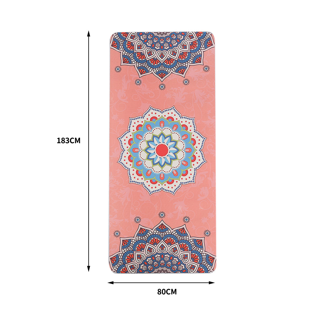 Dual Layer Eco Friendly Exercise Fitness Yoga Mat Type 4