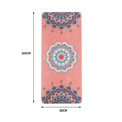 Dual Layer Eco Friendly Exercise Fitness Yoga Mat Type 4