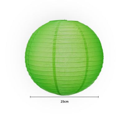 12" Paper Lanterns for Wedding Party Green Colour