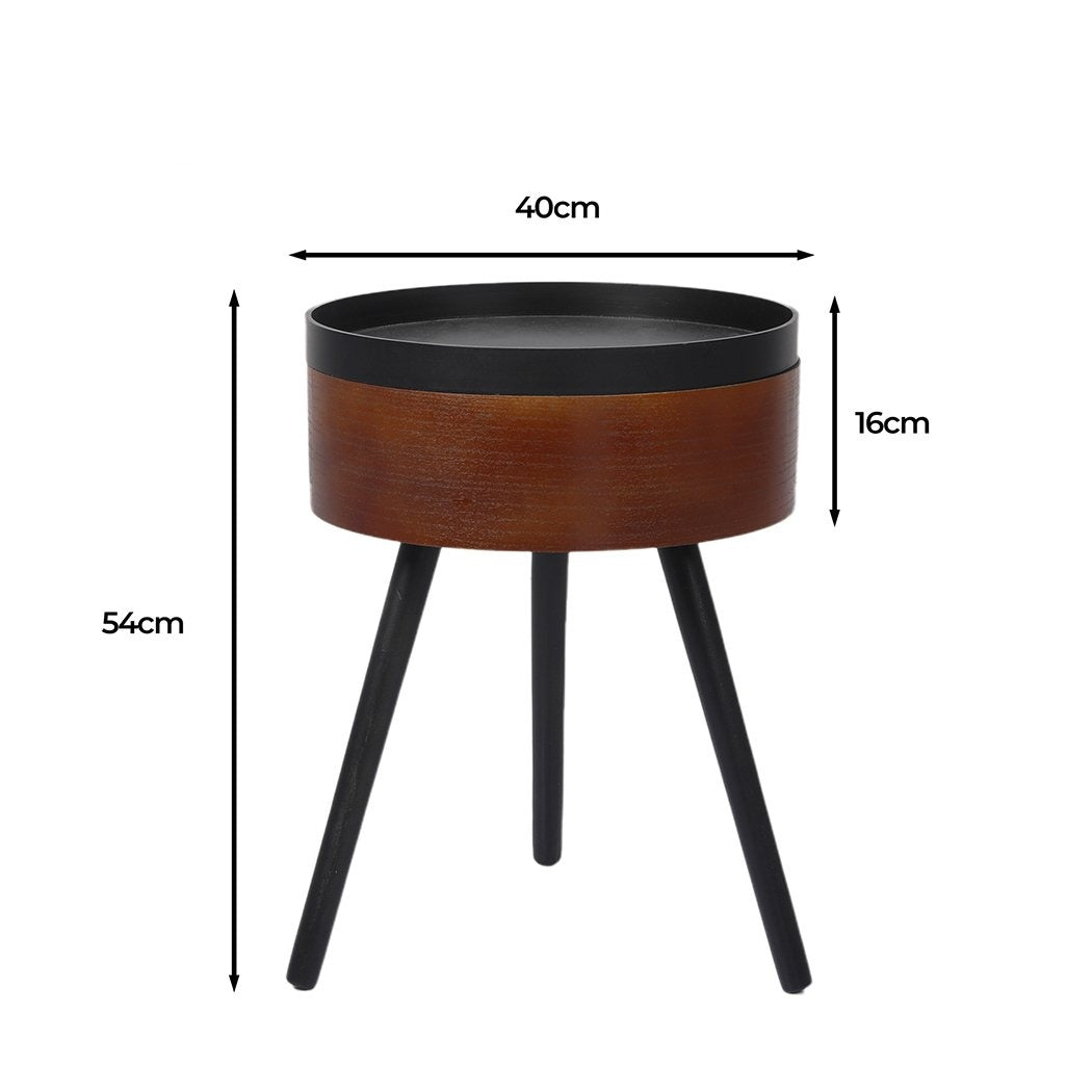 Antique Modern Bedside Table Plant Stand