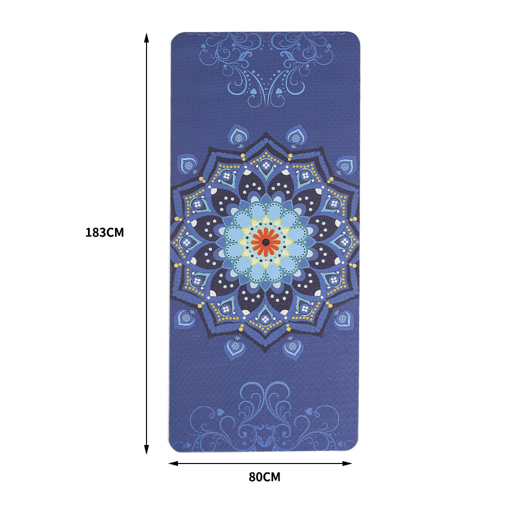 Dual Layer Eco Friendly Exercise Fitness Yoga Mat Type 1